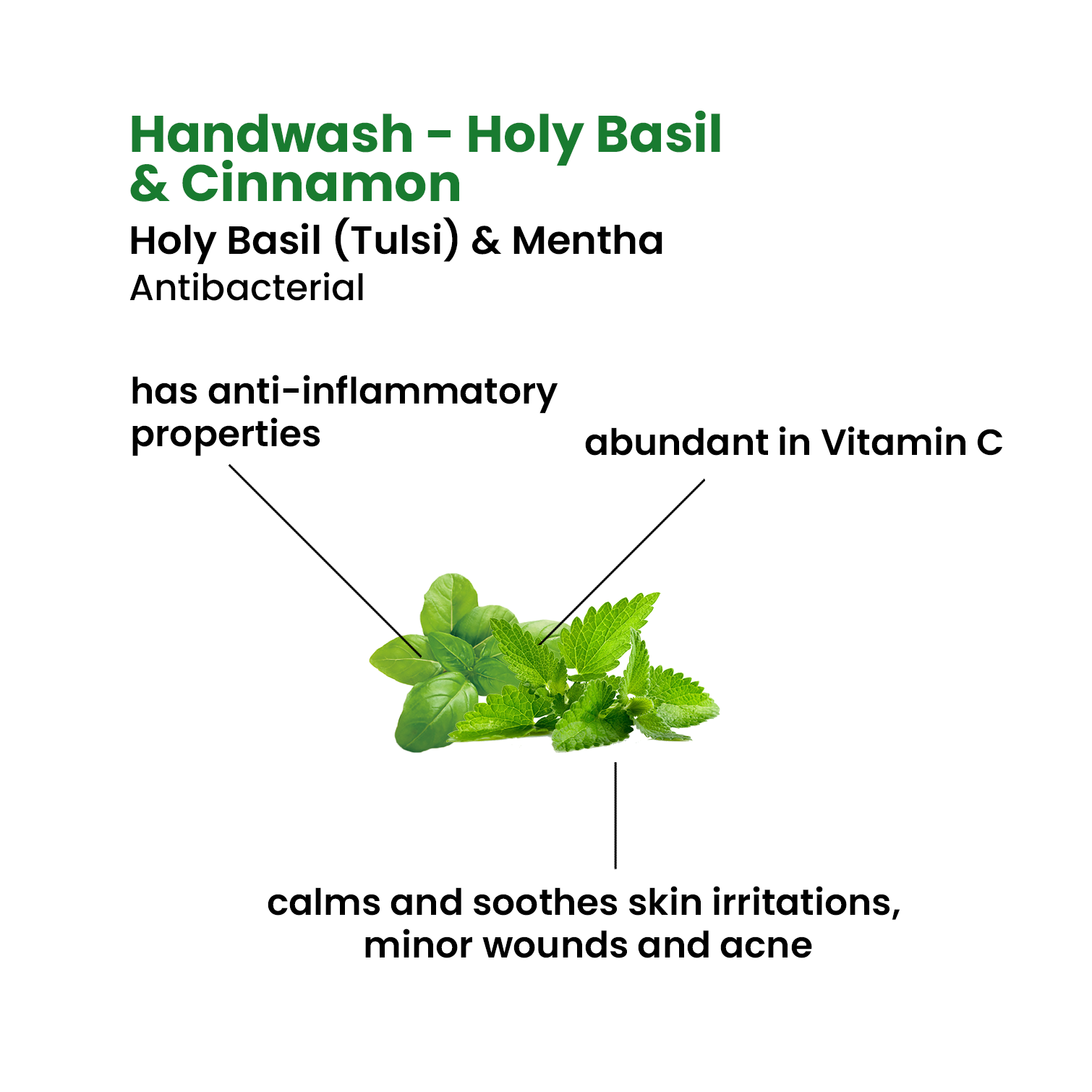 Photo of Handwash - Holy Basil & Cinnamon 2
