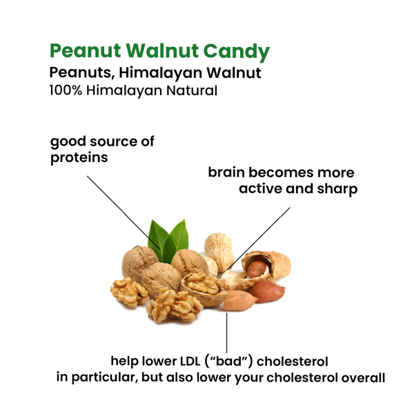 Walnut Chikki Candy (sugarless) - Image 2