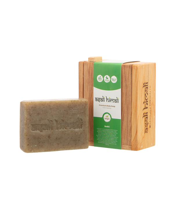 Bodhi Body Soap (wooden soap dish included)